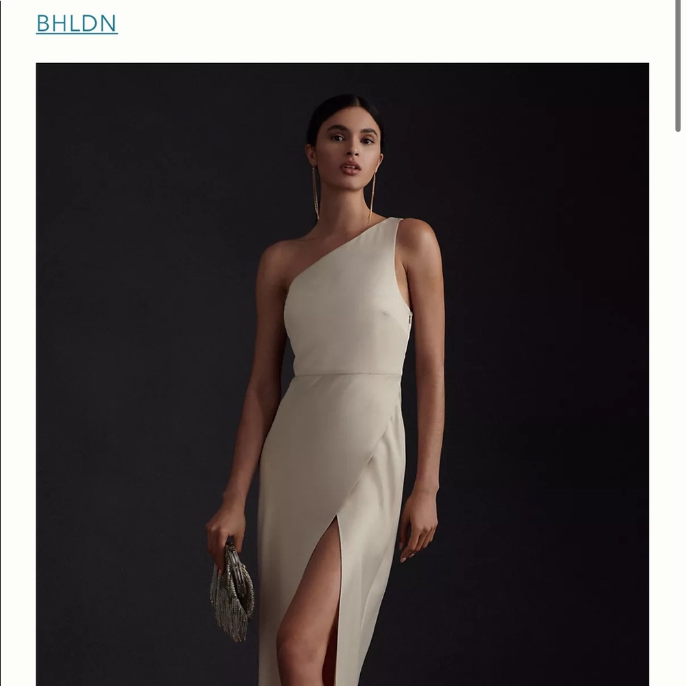 BHLDN Dylan Dress in Champagne UNALTERED, worn once and dry cleaned.